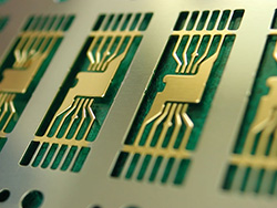 Soft/Hard Partial Au Plating for Wire Bonding