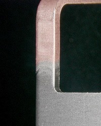 Liquid surface method Partial Ni plating